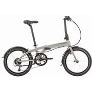 折りたたみ自転車 LINK D8 20inch(406) グロスセメント/リフレックスブルー(リフレックスブラウン) 22LID8CMBL