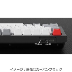 Keychron Q1 Carbon Black US配列 茶軸 カスタムあり