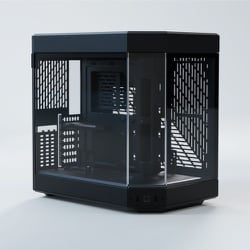 ピラーレス式パノラマガラス搭載 PCケース ブラックカラー Y60 Black
