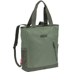 2WAYバックパックトート フォレストグリーン 21L [トートバッグ]