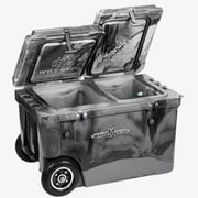 HC50-17SVBK [Hard Cooler 50Q Black＆Silver]