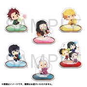 鬼滅の刃 ゆらふわランダム ミニアクリルマスコット 和菓子 ver.1 1個 [コレクショントイ]