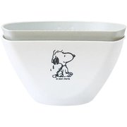 SPSJ-1013 PEANUTS チリトリザルボウル スヌーピー / 横向き [キャラクターグッズ]