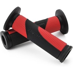 ハンドルグリップ GG-D-TAPERED-BASE ブラック×レッド 25152