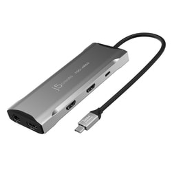 USB3.2 Gen2 トリプルディスプレイ11in1マルチアダプター JCD397