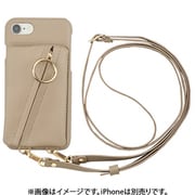 ML-CSIP22S-2CRBE [iPhone SE 第3世代/SE 第2世代/8/7用 Clutch Ring Case beige]