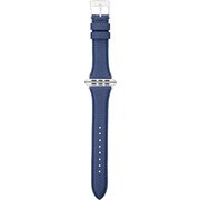 GWBSC-AW01XNV [German Shrunken-calf Genuine Leather Watchband Pin Buckle Type Apple Watch（45/44/42mm）用 ネイビー]