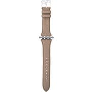 GWBSC-AW01XTP [German Shrunken-calf Genuine Leather Watchband Pin Buckle Type Apple Watch（45/44/42mm）用 トープ]