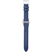 GWBSC-AW02XNV [German Shrunken-calf Genuine Leather Watchband Pin Buckle Type Apple Watch（41/40/38mm）用 ネイビー]