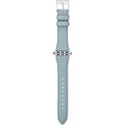 GWBSC-AW02XBB [German Shrunken-calf Genuine Leather Watchband Pin Buckle Type Apple Watch（41/40/38mm）用 ベイビーブルー]