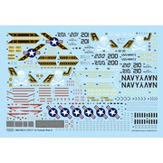 WD72012 F-14A トムキャット パート3 VF-84 "ジョリー・ロジャース" - 1970年代 デカールセット（アカデミー用） [1/72 エアクラフト用デカール]