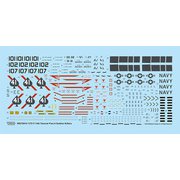 WD72013 F-14A トムキャット パート4 VF-41 "ブラックエイセス" - スホーイキラーズ デカールセット（アカデミー用） [1/72 エアクラフト用デカール]