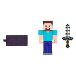 Minecraft スティーブ フィギュア 剣付き Amazon.co.jp: Mattel マインクラフト アクションフィギュア