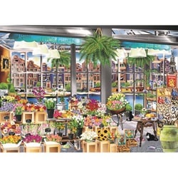 ヨドバシ Com ラベンスバーガー Ravensburger 4 アムステルダムの花市場 ジグソーパズル 1000ピース 通販 全品無料配達