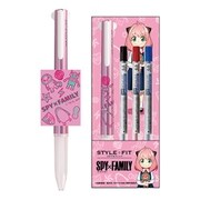 SPY×FAMILY カスタマイズペン スタイルフィット 3色ホルダー リフィルセット 黒/赤/青 0.5mm （1）アーニャ・フォージャー [キャラクターグッズ]