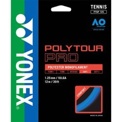 ポリツアープロ125 PTGP125 002 ブルー [硬式テニス ストリング ガット]