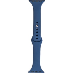 AWSC41-NV [Apple Watch 38/40/41mm スリム シリコン バンド ネイビー]