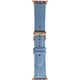 AWNA41-BL [Apple Watch 38/40/41mm カーフレザー ナチュラルカラー バンド ブルー]