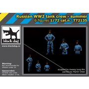 T72135 1/72 ミリタリーフィギュア WW.II ロシア軍 戦車クルー 夏季 [組立式プラスチックモデル]