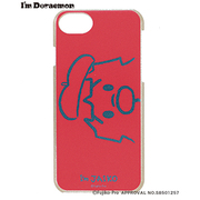 DR-S0001-RD [iPhoneSE（第3世代/第2世代）/8/7/6s/6用 ドラえもん I’M JAIKO face ケース レッド]