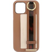 SC12-002-BR [iPhone 12/12 Pro用 バンド付きケース ブラウン]