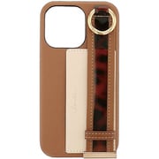 SC13-002-BR [iPhone 13/13 Pro用 バンド付きケース ブラウン]