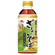 ペットストレート ざるそばつゆ 500ml [つゆ]