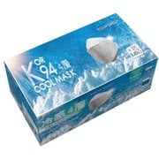 KOR94冷感マスク ふつうサイズ グレー（q-max）平均0.45以上 4層 30枚入り