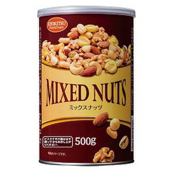 ヨドバシ.com - 共立食品 ミックスナッツ缶オリジナル 500g 通販【全品