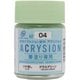 NF04 クレオスカラー アクリジョンシリーズ 18ml グラスグリーン [プラモデル用塗料]