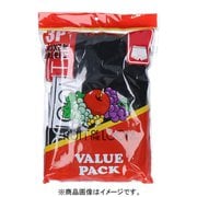 FRUIT OF THE LOOM 3P TCフライス ボクサー ブラック L