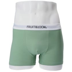 FRUIT OF THE LOOM ボクサーパンツ 無地 オリーブ L
