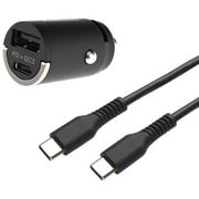 DC-PD20W USB2ポート QC3.0 C-Cケーブル付 DC-042