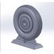 K72030 1/72 ディティールアップパーツ アエロ MB-200 ホイール （ストレートグルーブトレッド） （スマー/KPモデル用） [プラモデル用パーツ]