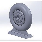 K72032 1/72 ディティールアップパーツ アエロ MB-200 ホイール スムーズトレッド （スマー/KPモデル用） [プラモデル用パーツ]