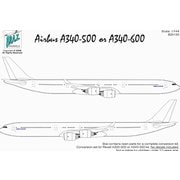 BZ4130 1/144 ディティールアップパーツ A340-5/600 コンバージョンセット（レベル用） [プラモデル用パーツ]
