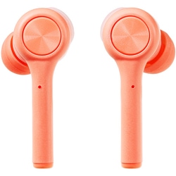 完全ワイヤレスイヤホン B-RING（ビーリング） Bluetooth対応 オレンジピンク AH-TWS08OPK