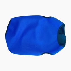 PET-VEST01 [ぺっとまる ホッとドッグベスト（無地） BL-M 防水保温水着ウェア]
