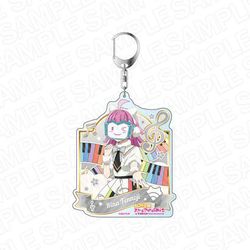ラブライブ！虹ヶ咲学園スクールアイドル同好会 デカキーホルダー Colorful Dreams！ Colorful Smiles！ Ver. 天王寺璃奈 [キャラクターグッズ]