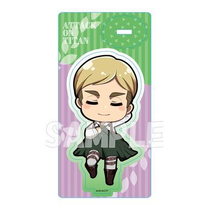進撃の巨人 ぷちアクリルスタンド ひなたぼっこ Ver. エルヴィン [キャラクターグッズ]