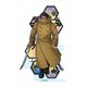 ゴールデンカムイ 切り絵シリーズ アクリルペンスタンド Vol.2 鯉登少尉 [キャラクターグッズ]