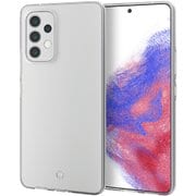 Galaxy A53 5G(SC-53C/SCG15) ケース カバー ソフト TPU ストラップホール付 極み設計 クリア PM-G224UCTCR