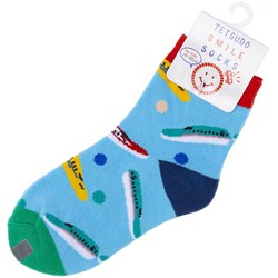 PSK-2002 TETSUDO SMILE SOCKS 靴下 こども用 15～20cm オールスター [キャラクターグッズ]