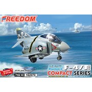 コンパクトシリーズ 162070 F-4J ファントムII 米海軍 「VF-84 ジョリーロジャーズ」 [プラモデル]