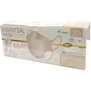 FD30-BE [さらふわESSENTIAL MASK アプリコットベージュ 30枚入]