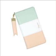 TR-IPSE3-02SH [iPhone SE（第3世代）/SE（第2世代）/8/7 4.7インチ用 トリコロール手帳型スマートフォンケース エレガンテ/シャーベット]