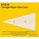 CMH1018 プラモデル用工具 三角レザーソー替刃 [プラモデル用工具]