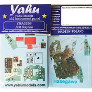 YMA3269 1/32 J2M雷電・着色計器板・ハセガワ用 [1/32 ディティールアップパーツ]