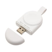 Apple Watch磁気充電器 直挿しタイプ USB-A Made for Apple Watch認証品 ホワイト IAW-AD02/WH
