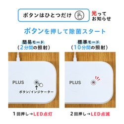 ヨドバシ.com - プラス PLUS USC-101WH [UV除菌ケース] 通販【全品無料